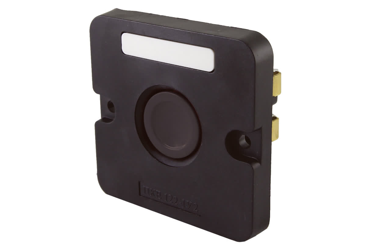TDM Пост кнопочный ПКЕ 112-1 У3, черная кнопка, IP40 TDM  — 10.00Вт IP20