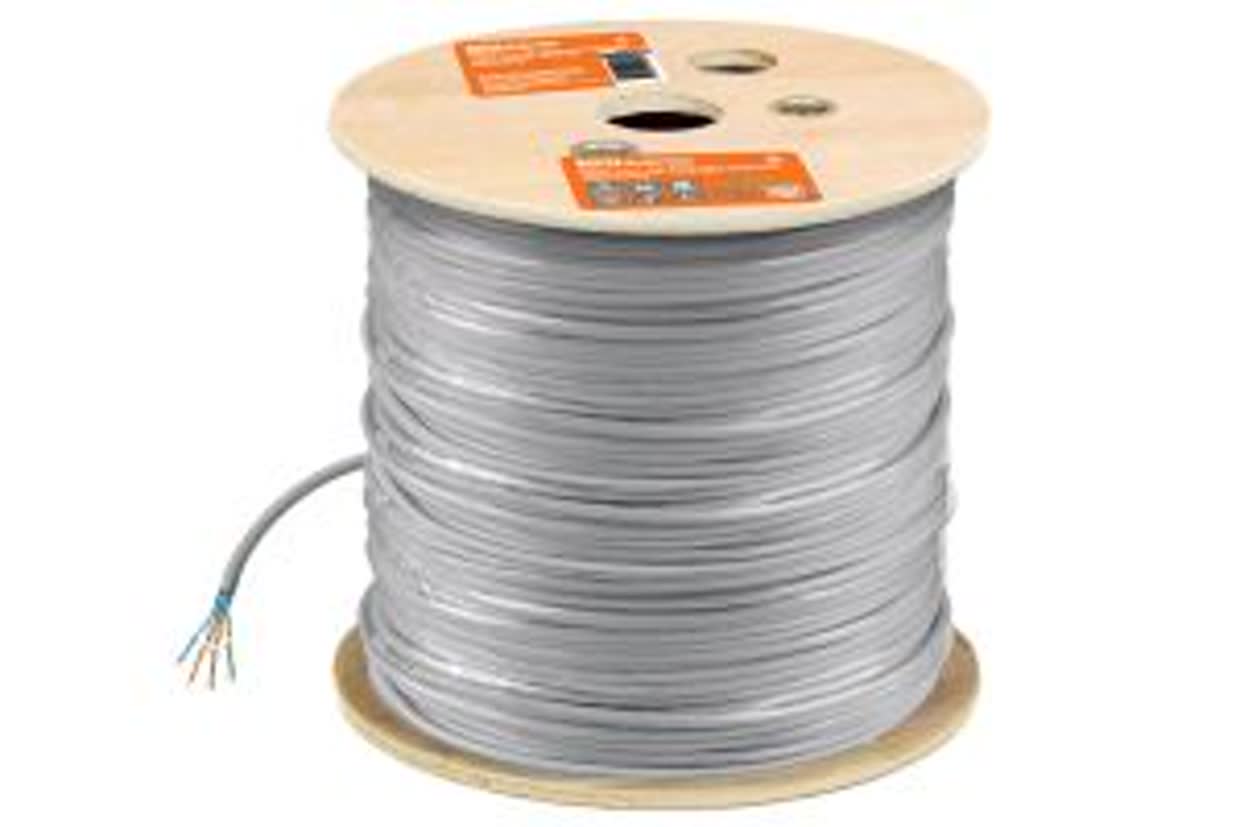 TDM Кабель витая пара F/UTP Cat 6 4х2х23AWG (305м)  solid, ПВХ, серый TDM — 10.00Вт IP20