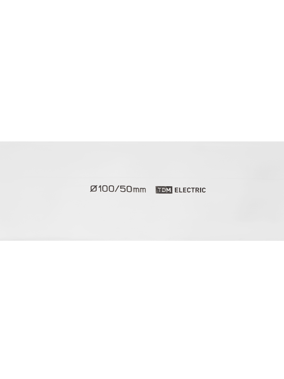 TDM Термоусаживаемая трубка ТУТнг 100/50 белая (25 м/ролл) TDM — 10.00Вт IP20