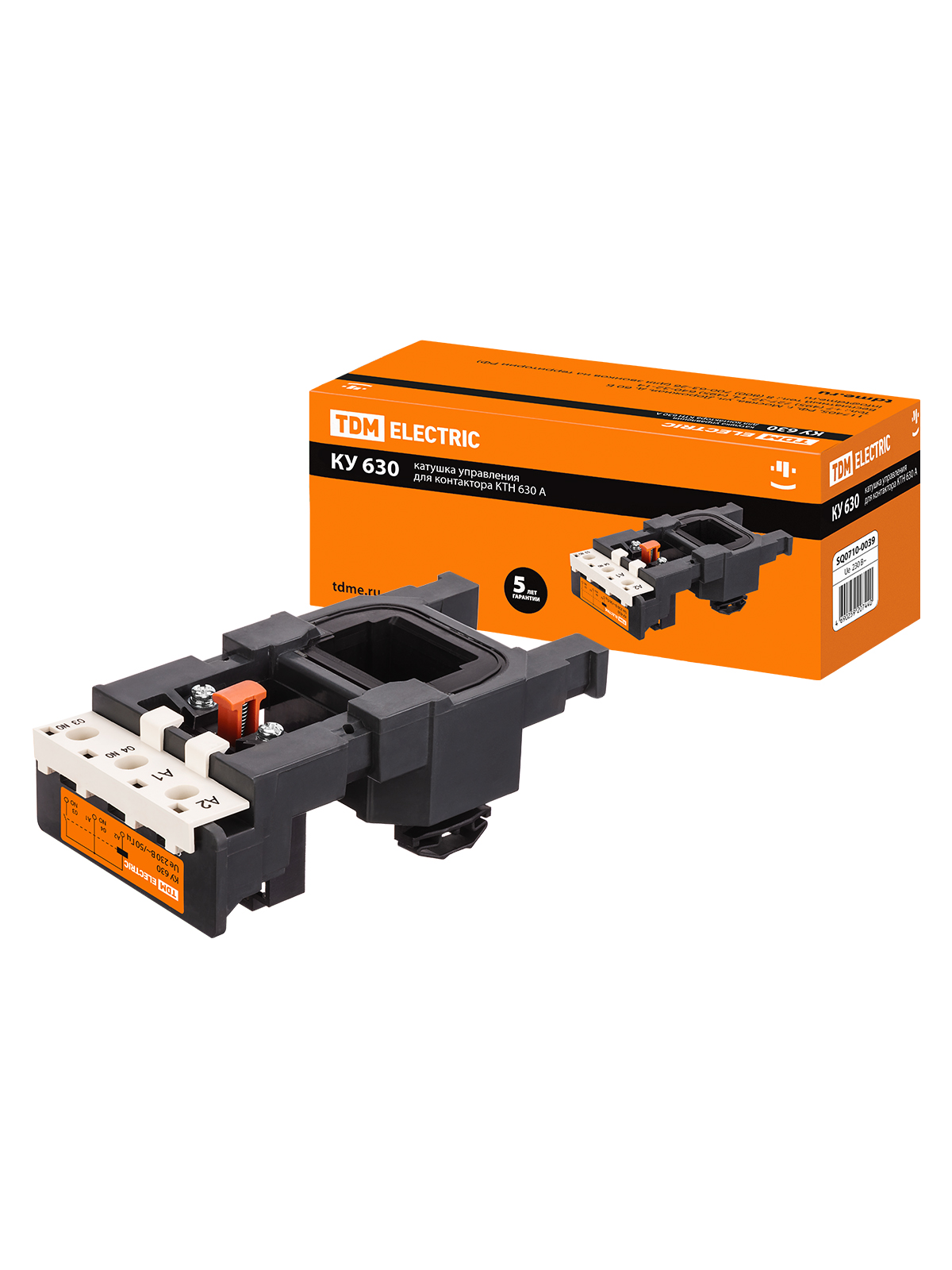 TDM Катушка управления для КТН КУ- 630А 230В TDM — 10.00Вт IP20